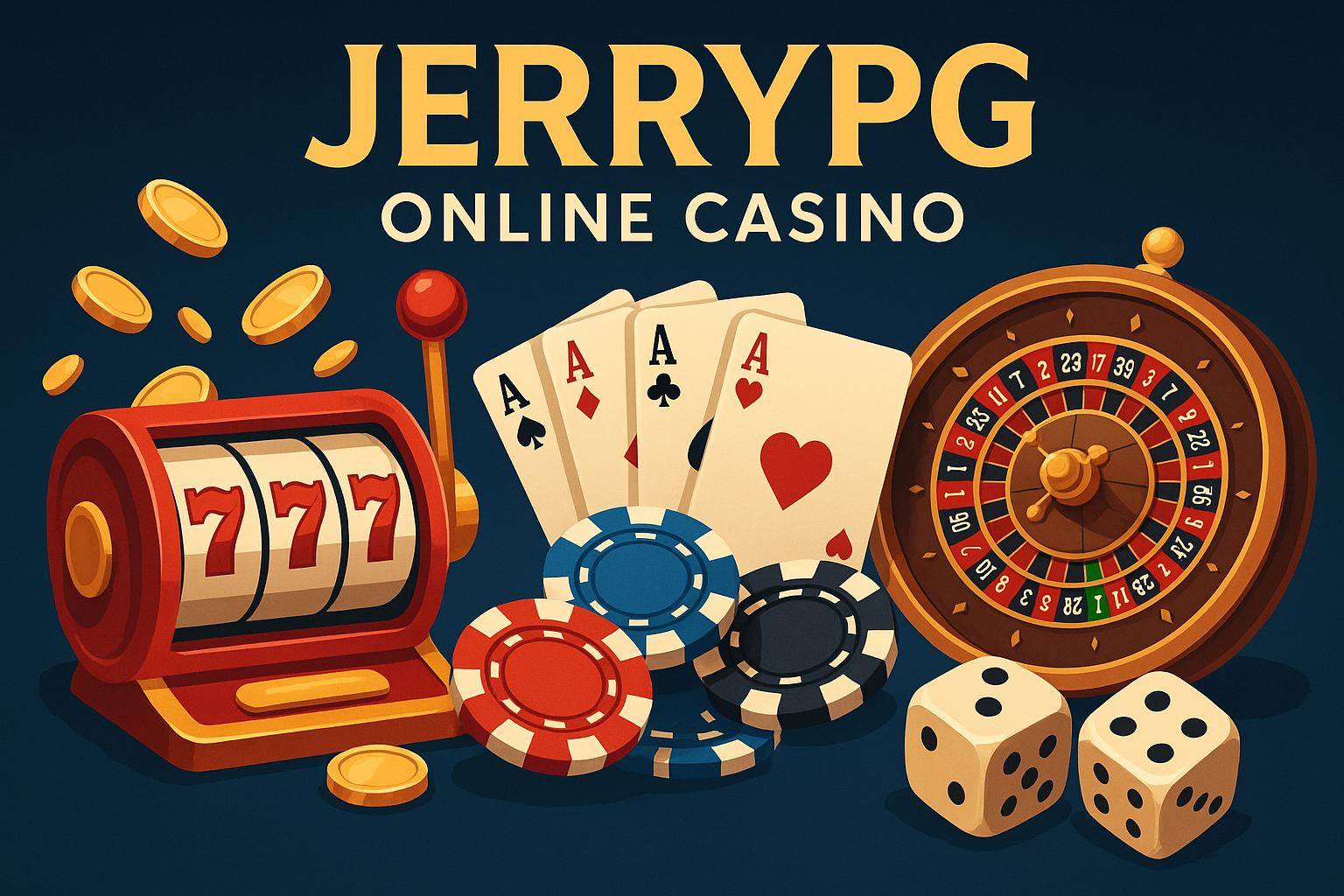 Jogos de cassino online inovadores e emocionantes na JERRYPG