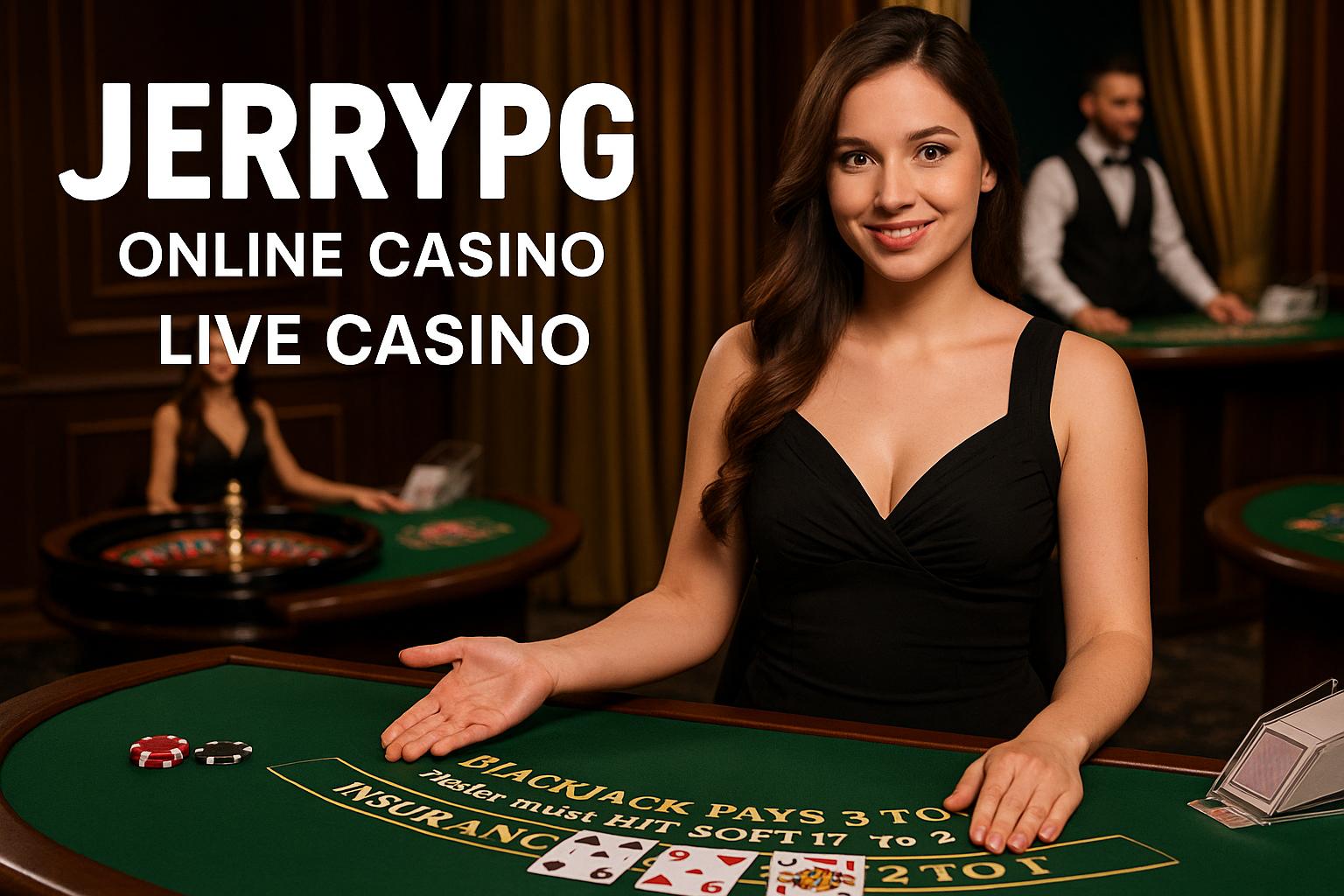O JERRYPG Live Casino lança promoções regularmente