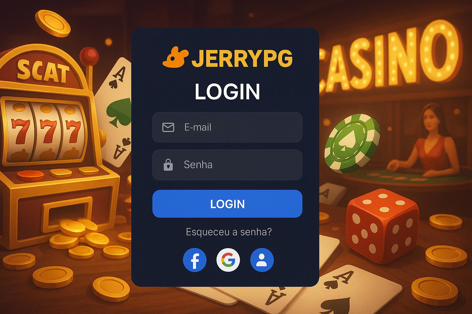 Registro na JERRYPG Garante Acesso a uma Vasta Seleção de jogo